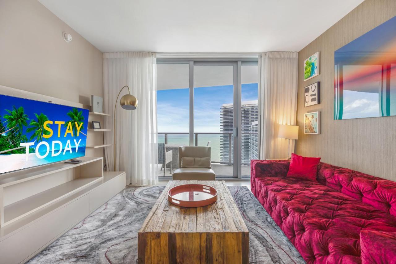 Seashore Resort - 2 Bedroom Right On The Beach Direct Ocean-View With Amenities On The Rooftop Hollywood Extérieur photo