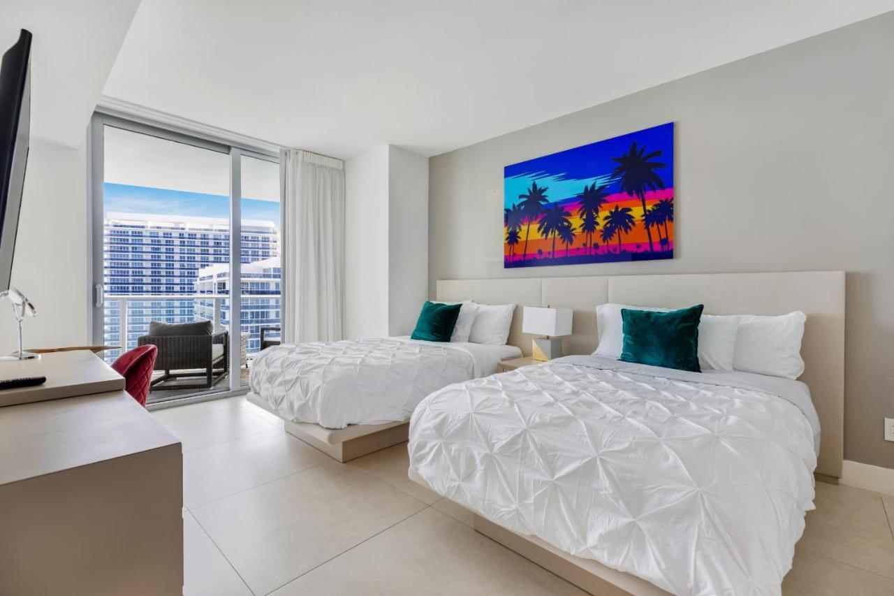 Seashore Resort - 2 Bedroom Right On The Beach Direct Ocean-View With Amenities On The Rooftop Hollywood Extérieur photo