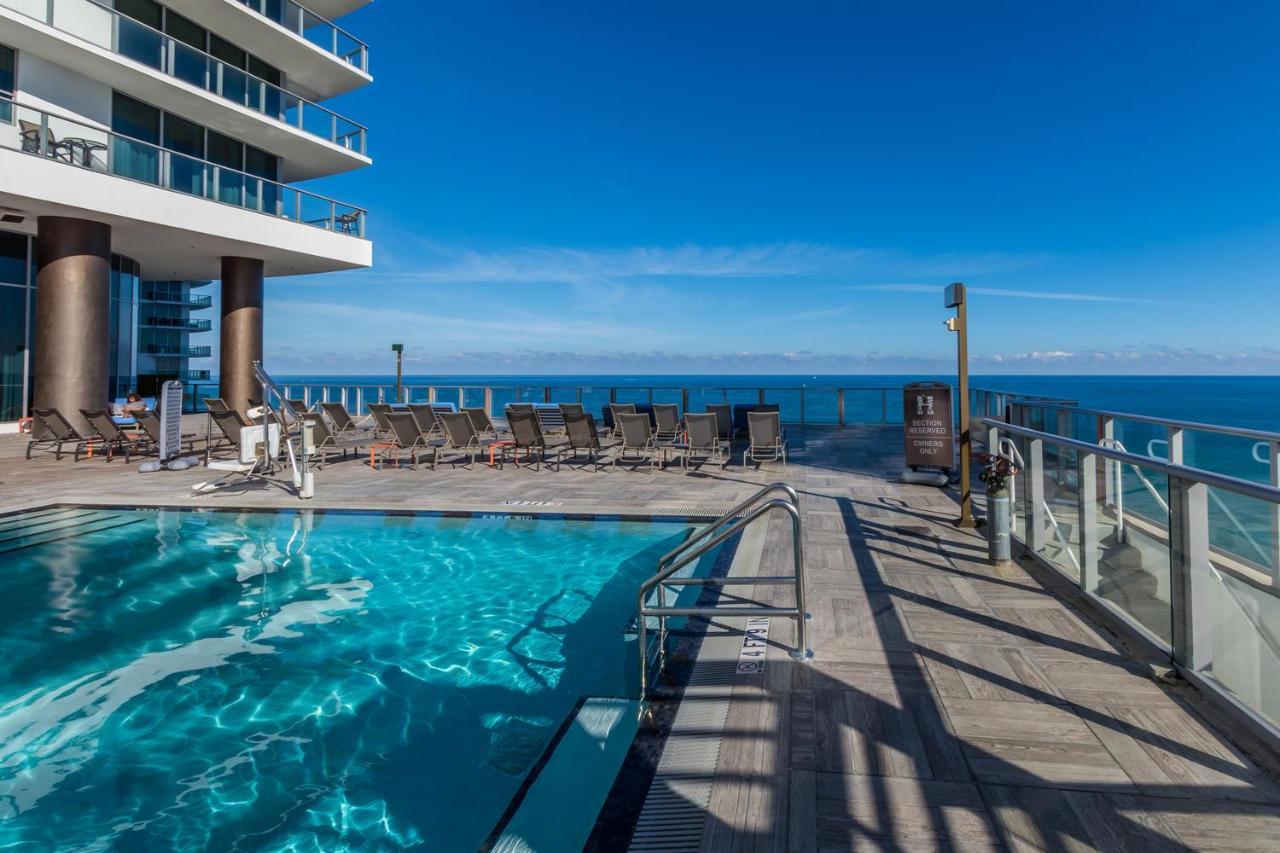 Seashore Resort - 2 Bedroom Right On The Beach Direct Ocean-View With Amenities On The Rooftop Hollywood Extérieur photo