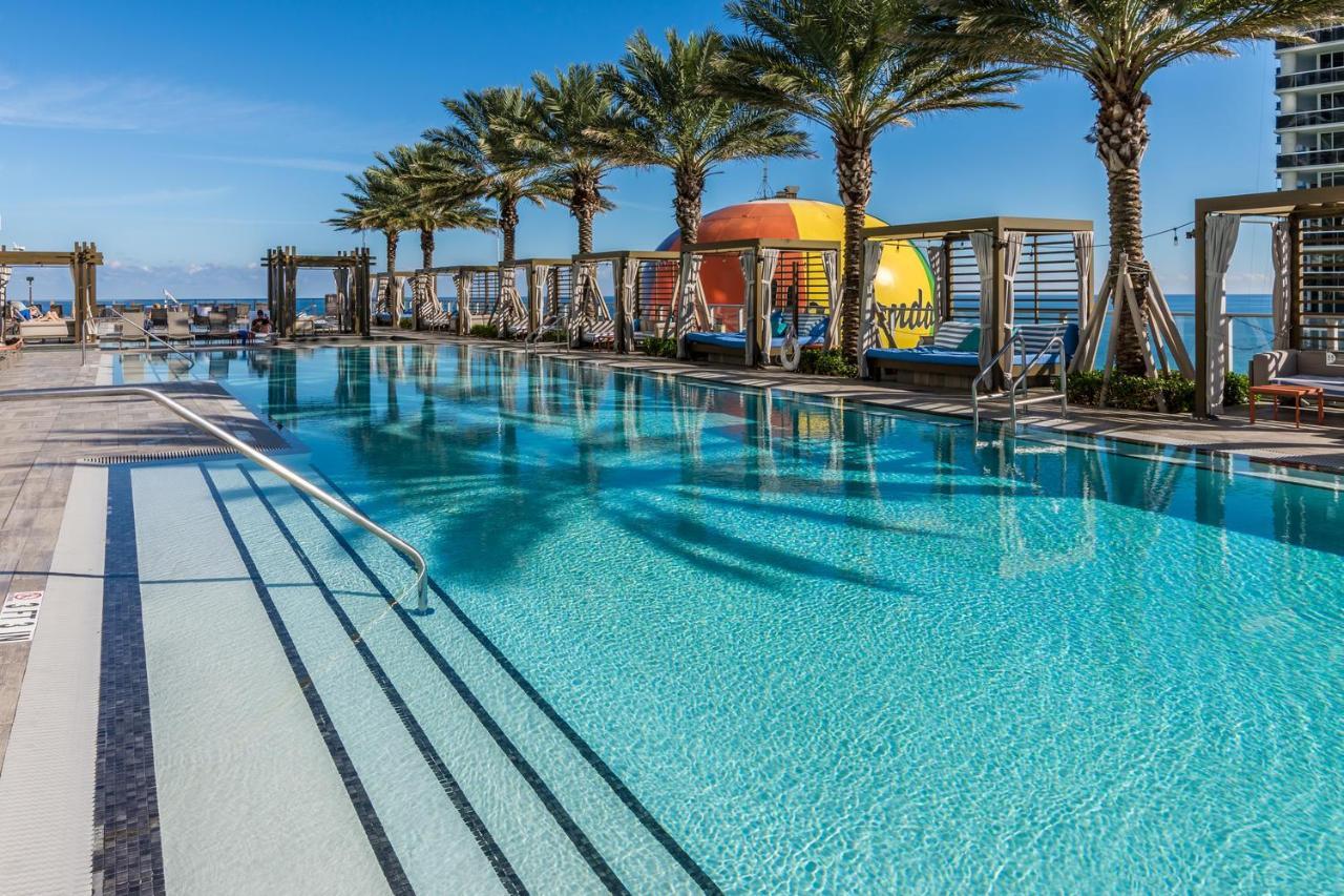 Seashore Resort - 2 Bedroom Right On The Beach Direct Ocean-View With Amenities On The Rooftop Hollywood Extérieur photo